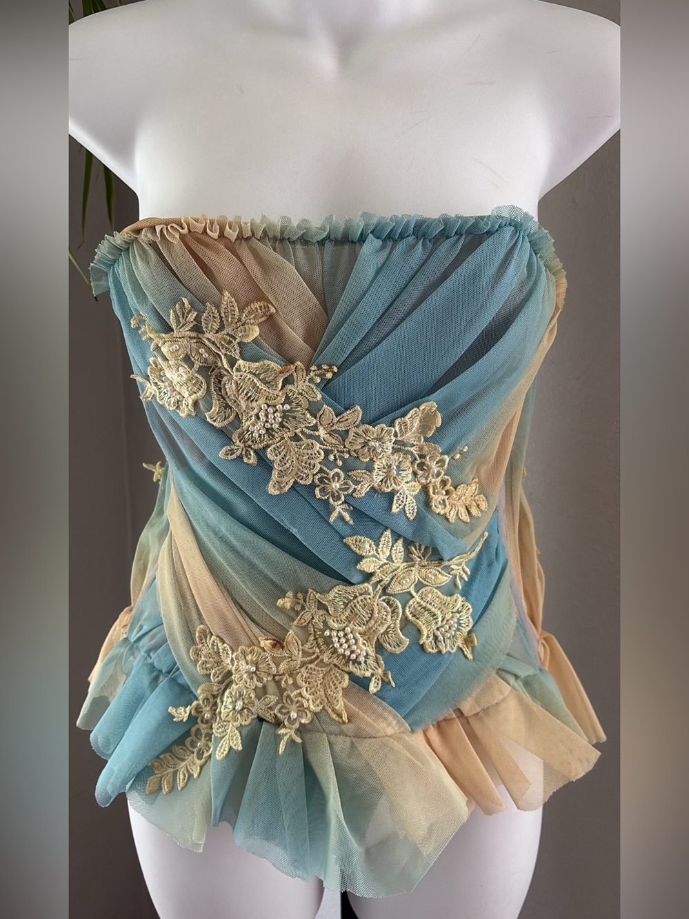 Ema Savahl Couture English Garden collection rare corset